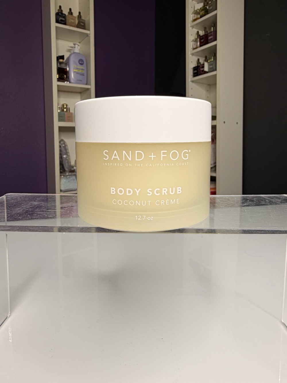 SAND + FOG Coconut Crème Body Scrub — Cream Exfoliant